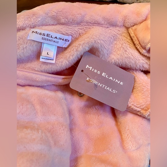 😴Miss Elaine Essentials Full Length Zipper Robe😴 NWT - Picture 4 of 13